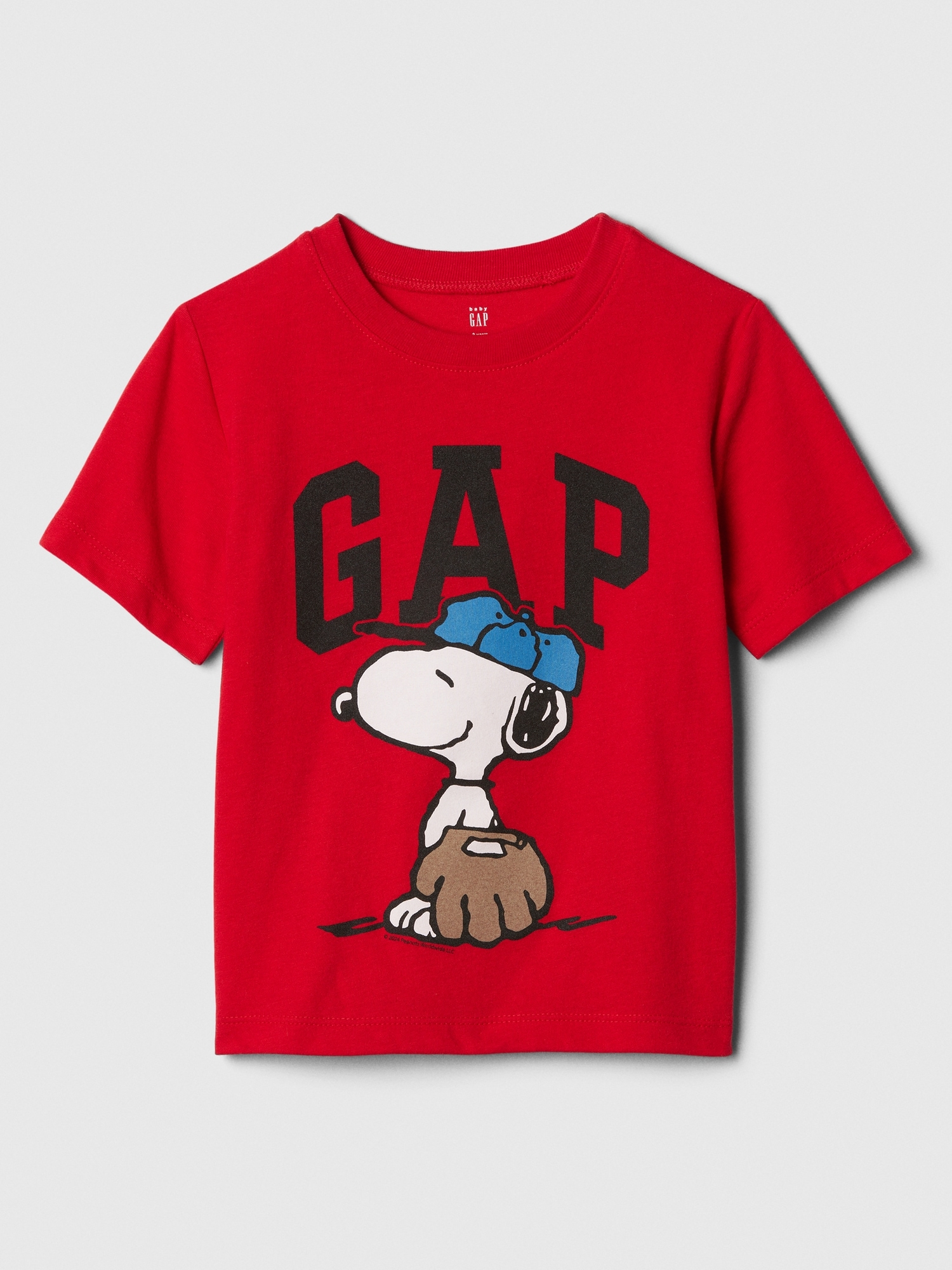 갭 babyGap | Peanuts Logo T-Shirt