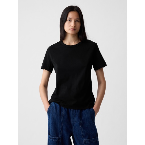 갭 100% Organic Cotton Vintage Crewneck T-Shirt