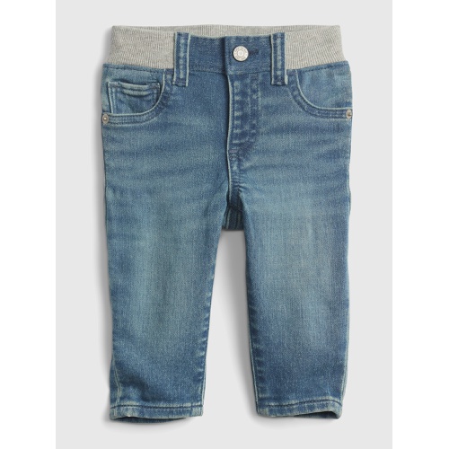 갭 Baby Knit-Denim Slim Jeans