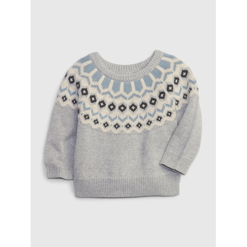 갭 Baby Fair Isle Sweater