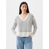 24/7 Split-Hem Linen-Blend Sweater