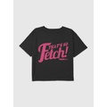 Kids Mean Girls Thats So Fetch Graphic Boxy Crop Tee