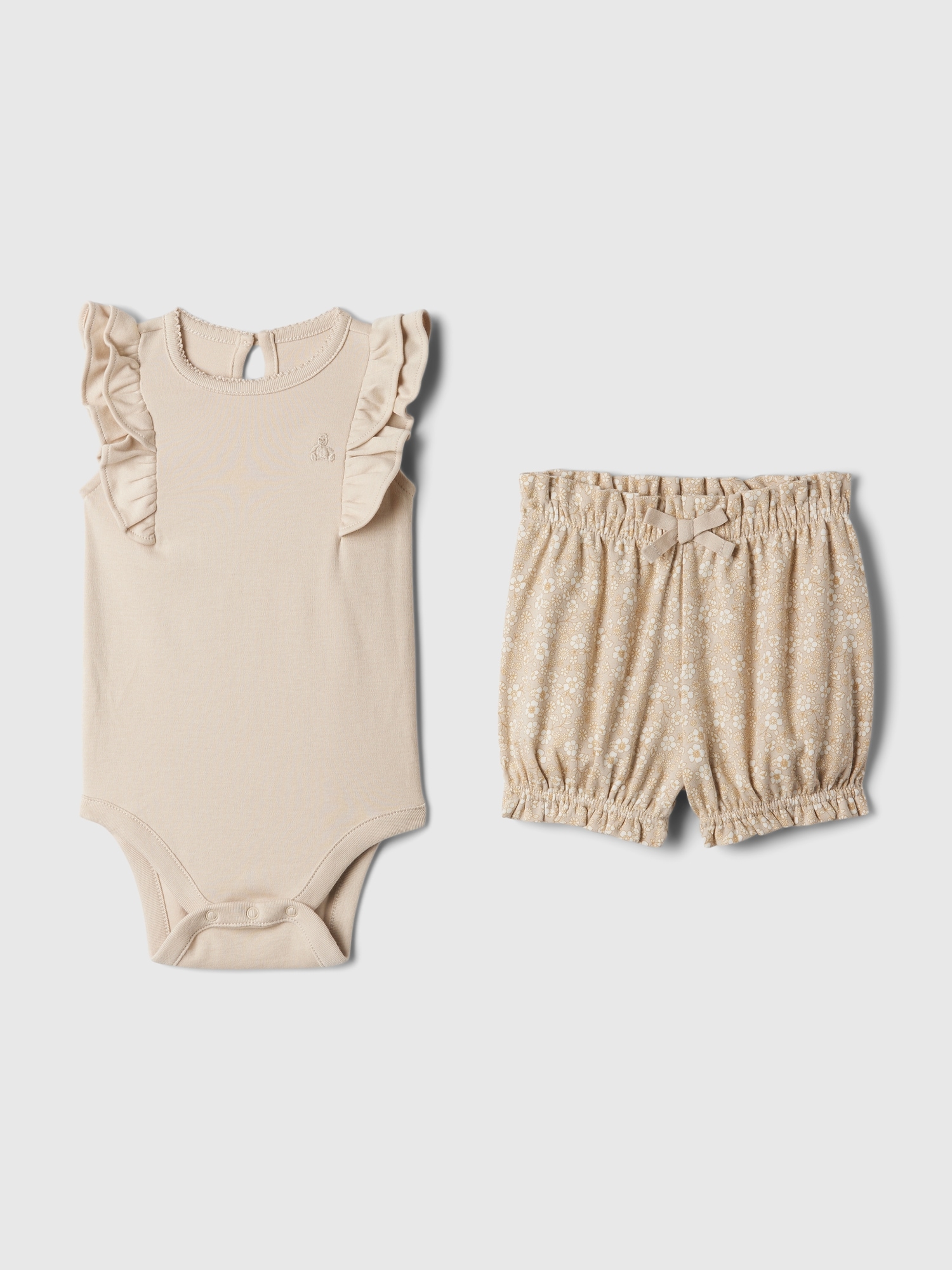 갭 Baby Supima Bodysuit Outfit Set