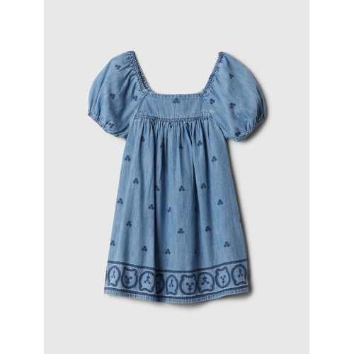 갭 babyGap Embroidered Denim Dress