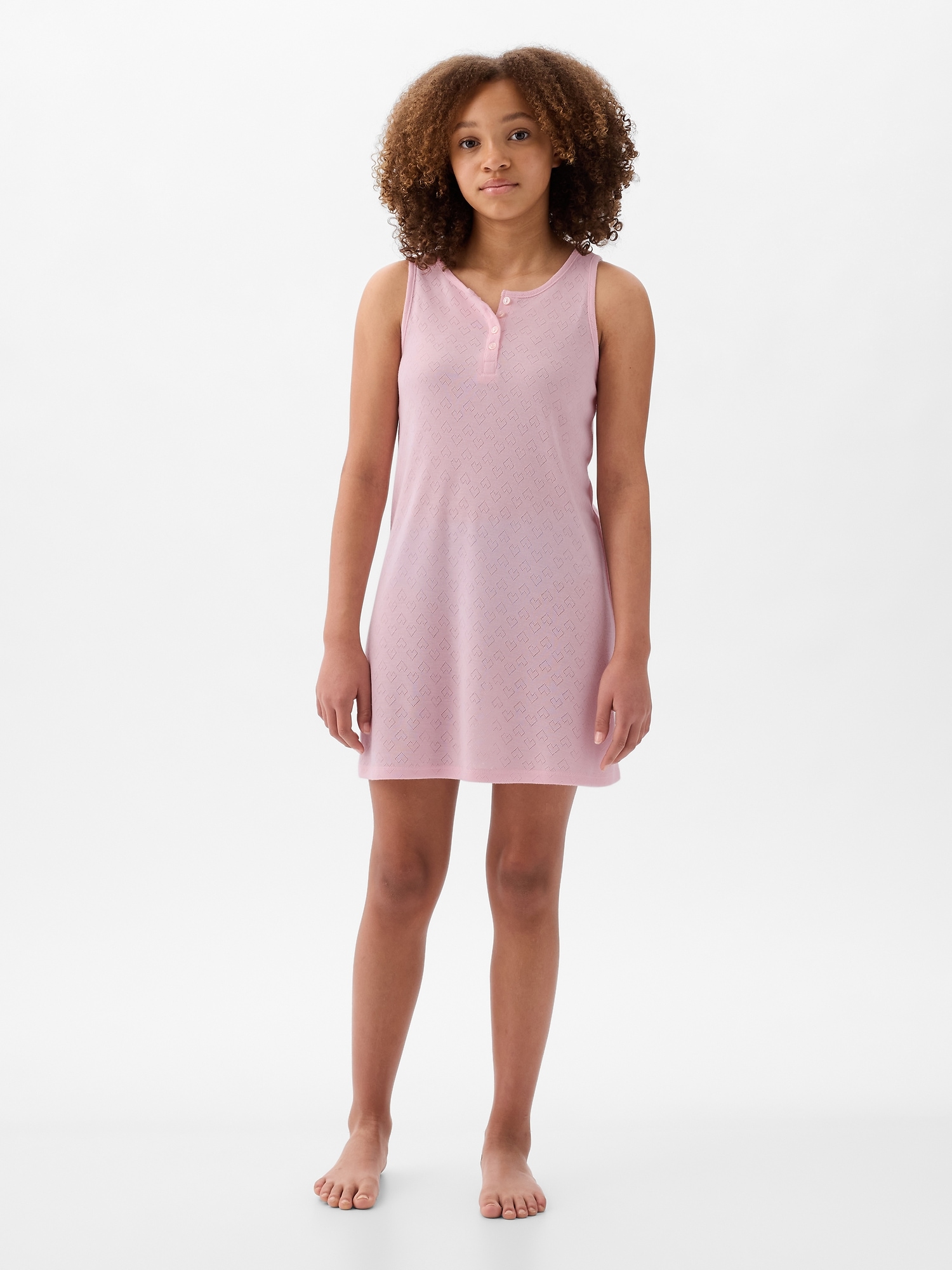 갭 Kids Recycled Pointelle PJ Dress