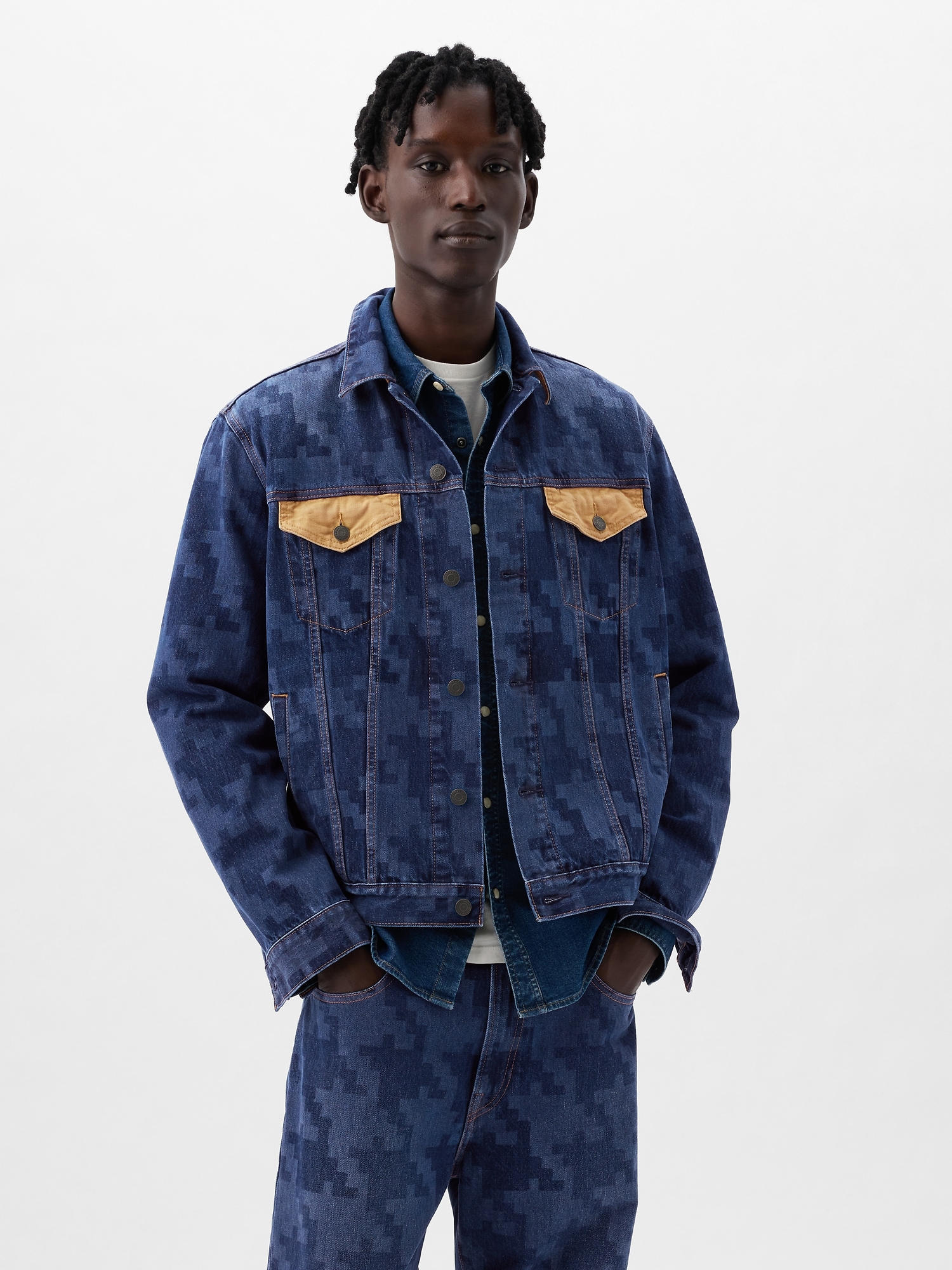 갭 DAP × GAP Organic Cotton Icon Denim Jacket