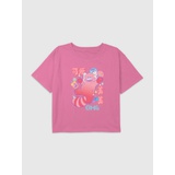 Kids Turning Red OMG Graphic Boxy Crop Tee