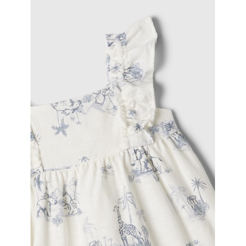 갭 Baby Linen-Cotton Outfit Set