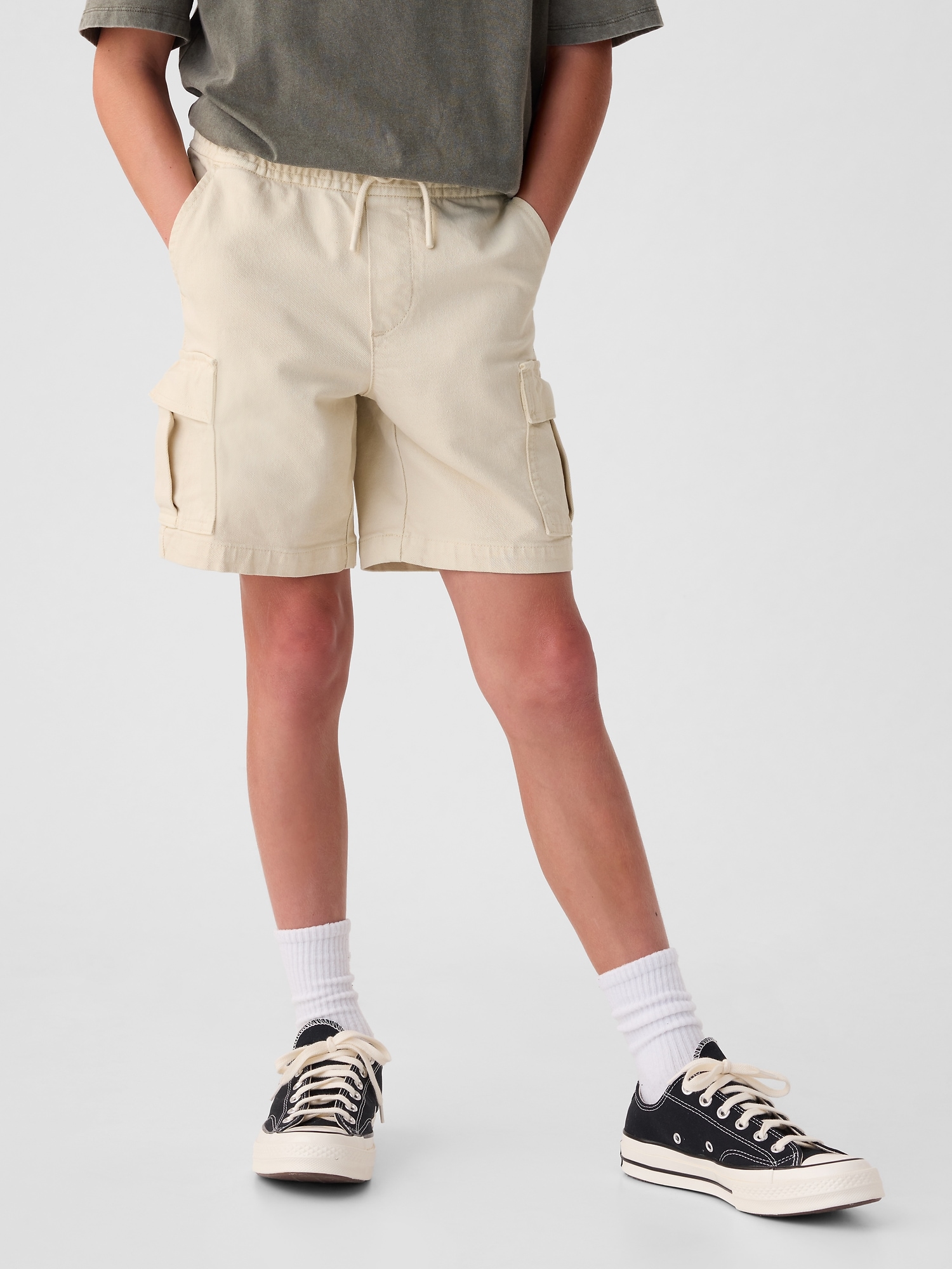 갭 Kids Easy Cargo Denim Shorts