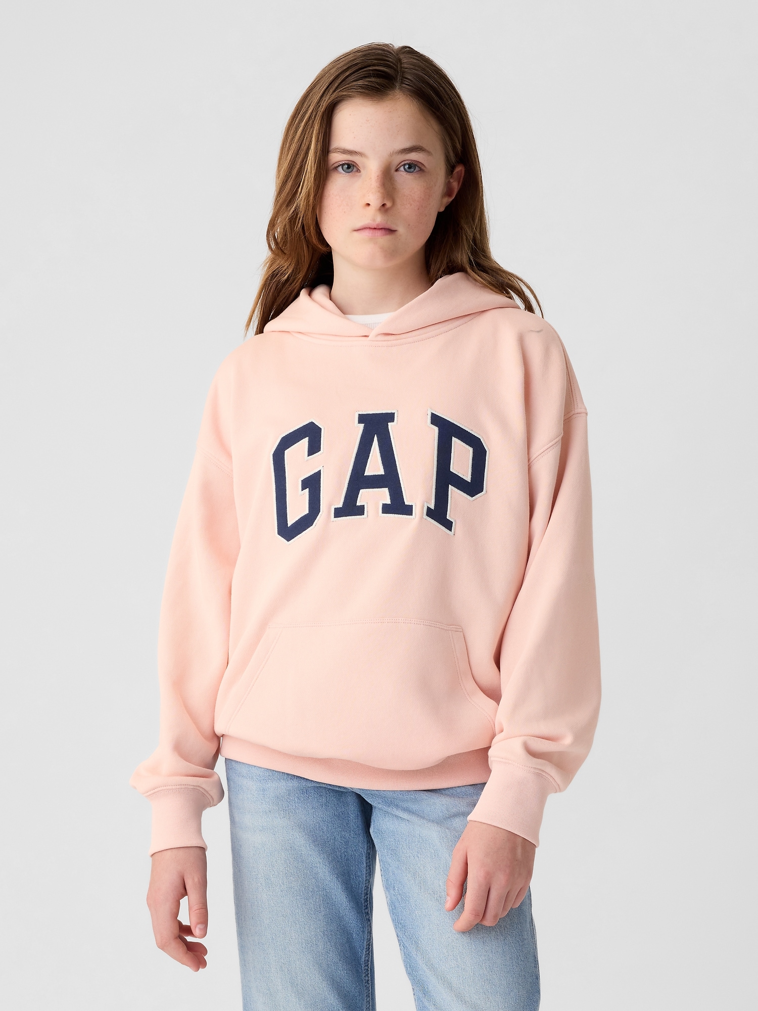 갭 Kids Gap Arch Logo Hoodie