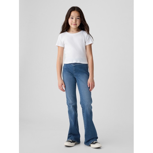 갭 Kids High Rise Crossover Flare Jeans