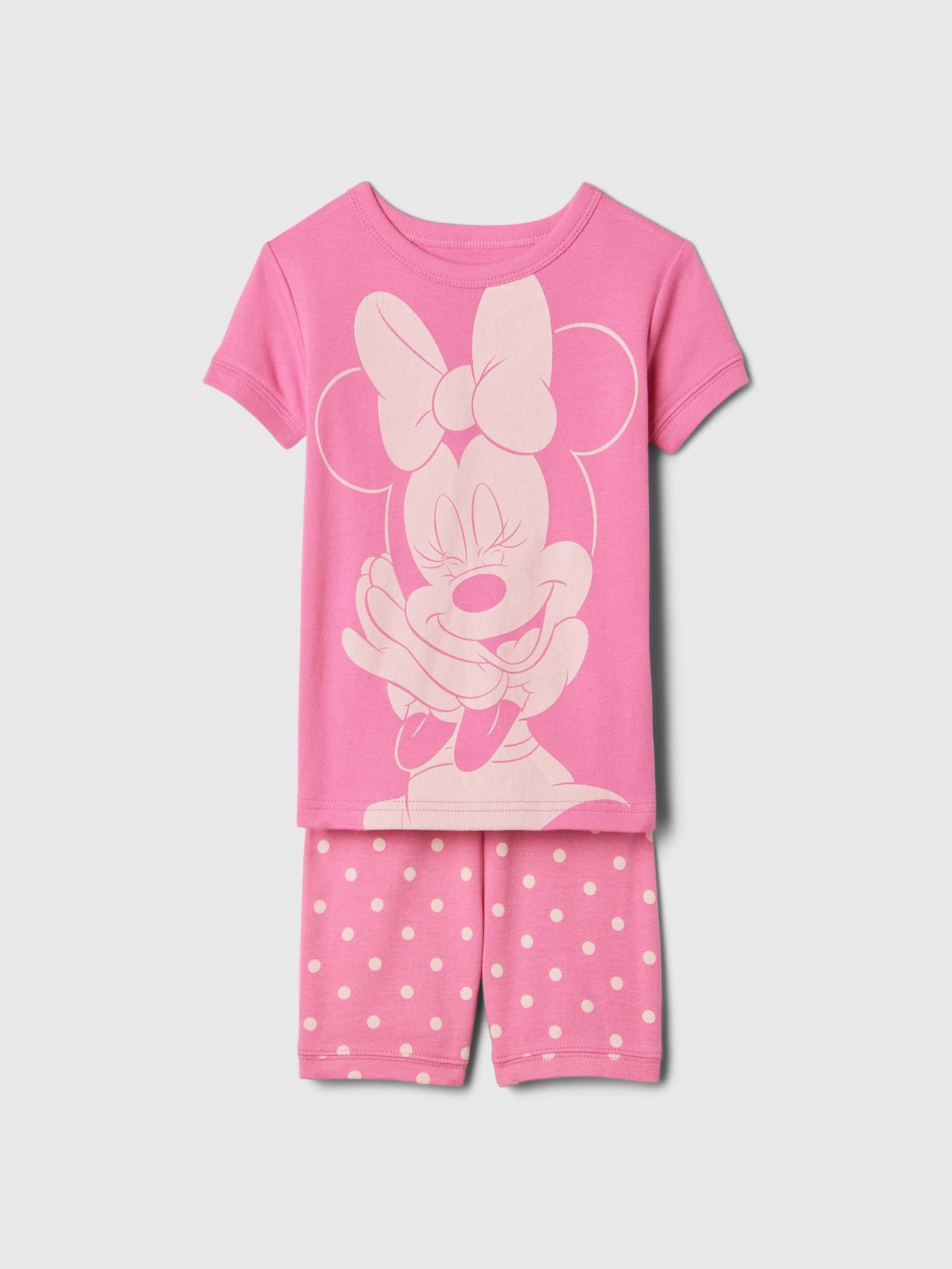 babyGap | Disney Organic Cotton Minnie Mouse PJ Shorts Set