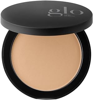Glo Skin Beauty Pressed Base | Mineral Pressed Powder Foundation with Talc-Free & Paraben-Free Formula | Breathable & Buildable Coverage, Matte Finish