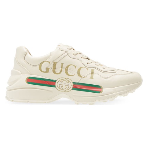 구찌 Gucci Rhyton Logo Sneaker_IVORY
