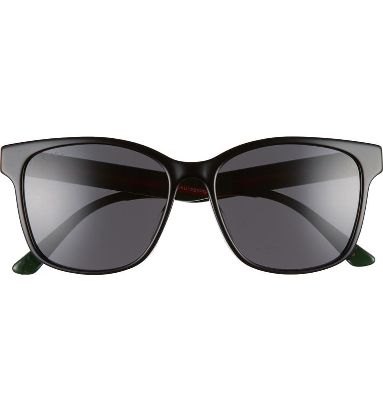 구찌 Gucci 56mm Sunglasses_BLACK