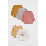 H&M 5-pack Cotton Tops
