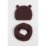 H&M 2-piece Hat and Tube Scarf Set