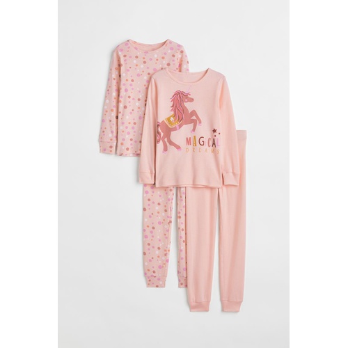 에이치앤엠 H&M 2-pack Jersey Pajamas