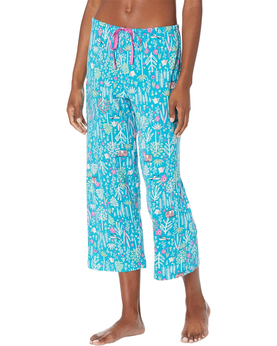 HUE Fun Time Forest Pajama Capris