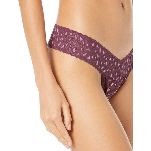  Hanky Panky Cross Dyed Leopard Low Rise Thong