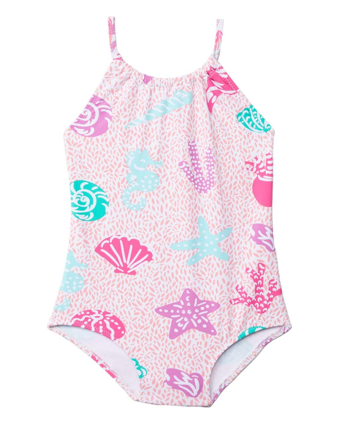 Hatley Kids Abstract Sea Life Swimsuit (Toddleru002FLittle Kidsu002FBig Kids)