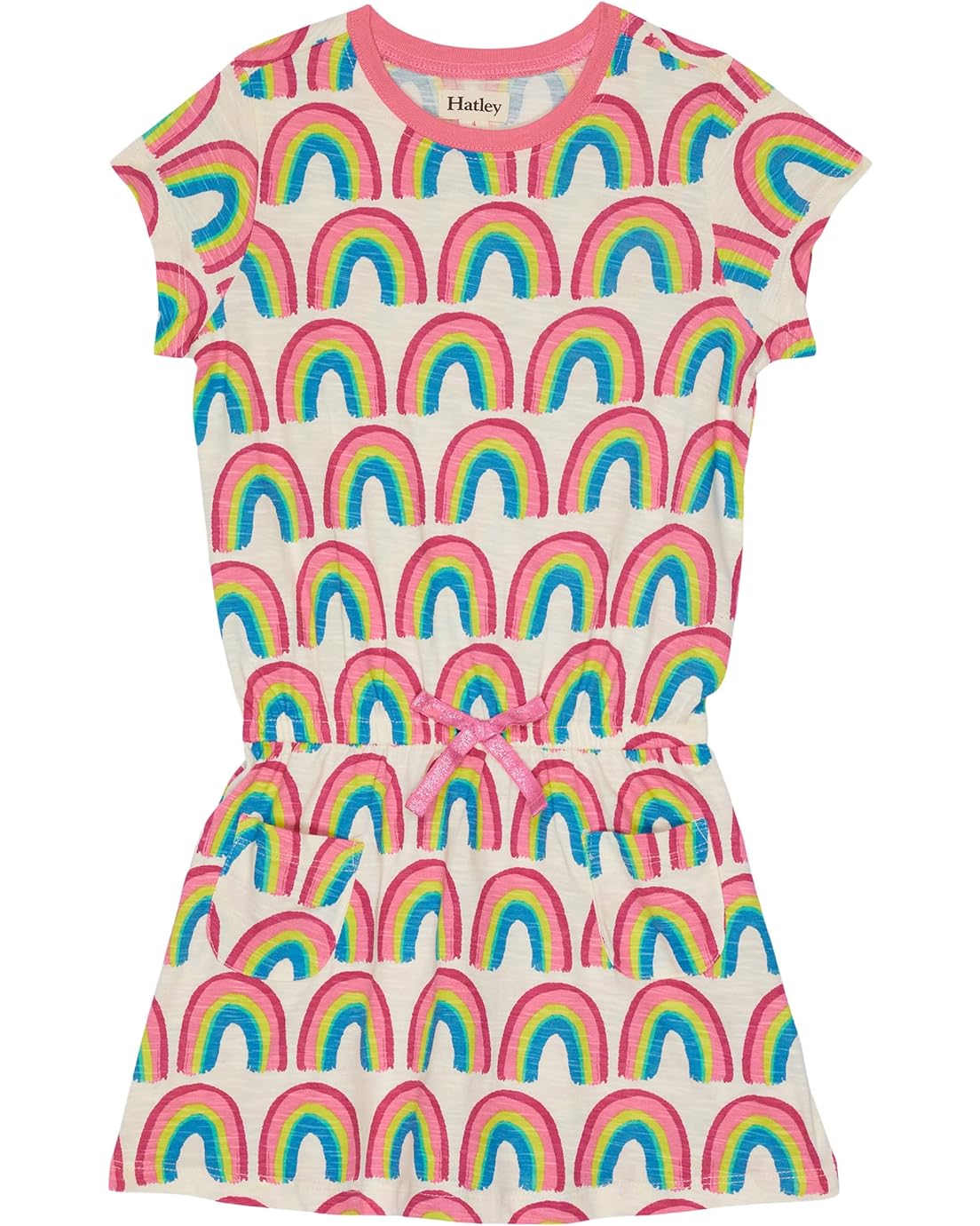 Hatley Kids Pretty Rainbows Drop Waist Dress (Toddleru002FLittle Kidsu002FBig Kids)