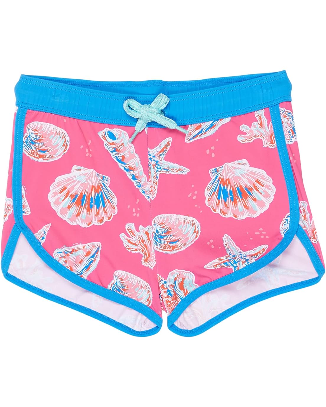 Hatley Kids Seashells Swim Shorts (Toddleru002FLittle Kidsu002FBig Kids)