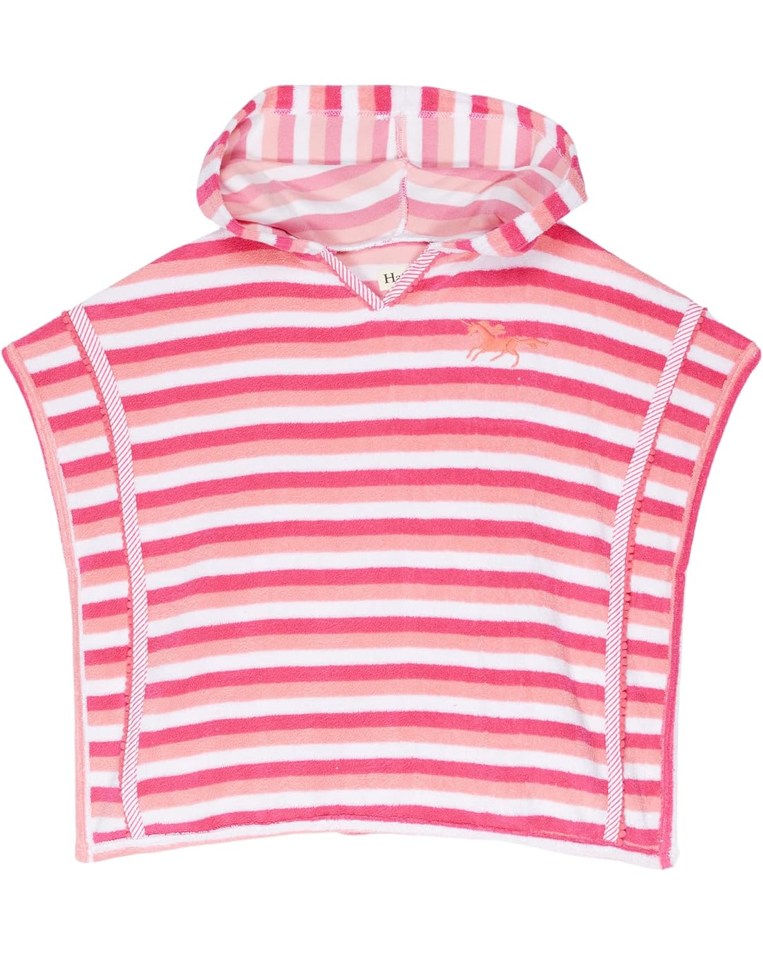 해틀리 Hatley Kids Cotton Candy Stripes Hooded Terry Cover-Up (Toddleru002FLittle Kidsu002FBig Kids)