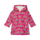 Hatley Kids Rainy Rainbows Sherpa Lined Splash Jacket (Toddleru002FLittle Kidsu002FBig Kids)