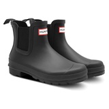 Hunter Original Waterproof Chelsea Rain Boot_BLACK/ BLACK