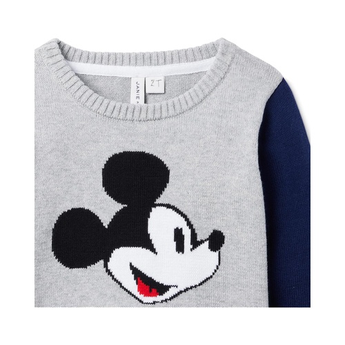 쟈니앤잭 Janie and Jack Mickey Mouse Sweater (Toddler/Little Kids/Big Kids)