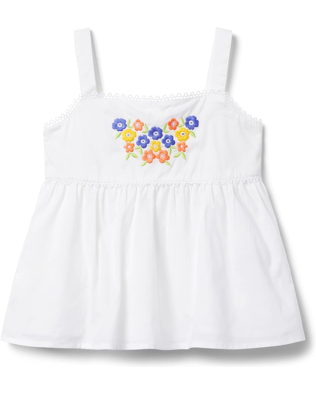 쟈니앤잭 Janie and Jack Embroidered Blouse (Toddler/Little Kids/Big Kids)