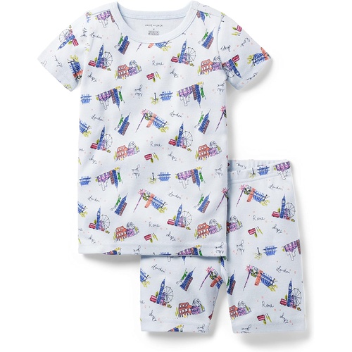 쟈니앤잭 Janie and Jack Short City Tight Fit Sleepwear (Toddler/Little Kids/Big Kids)
