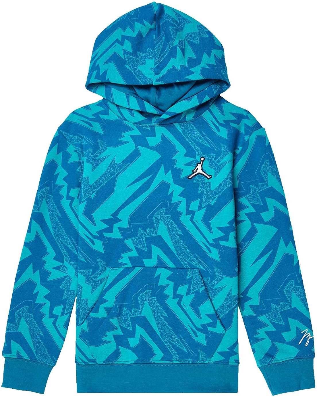 Jordan Kids MJ Essentials All Over Print Fleece Sweatshirt (Toddler/Little Kids)