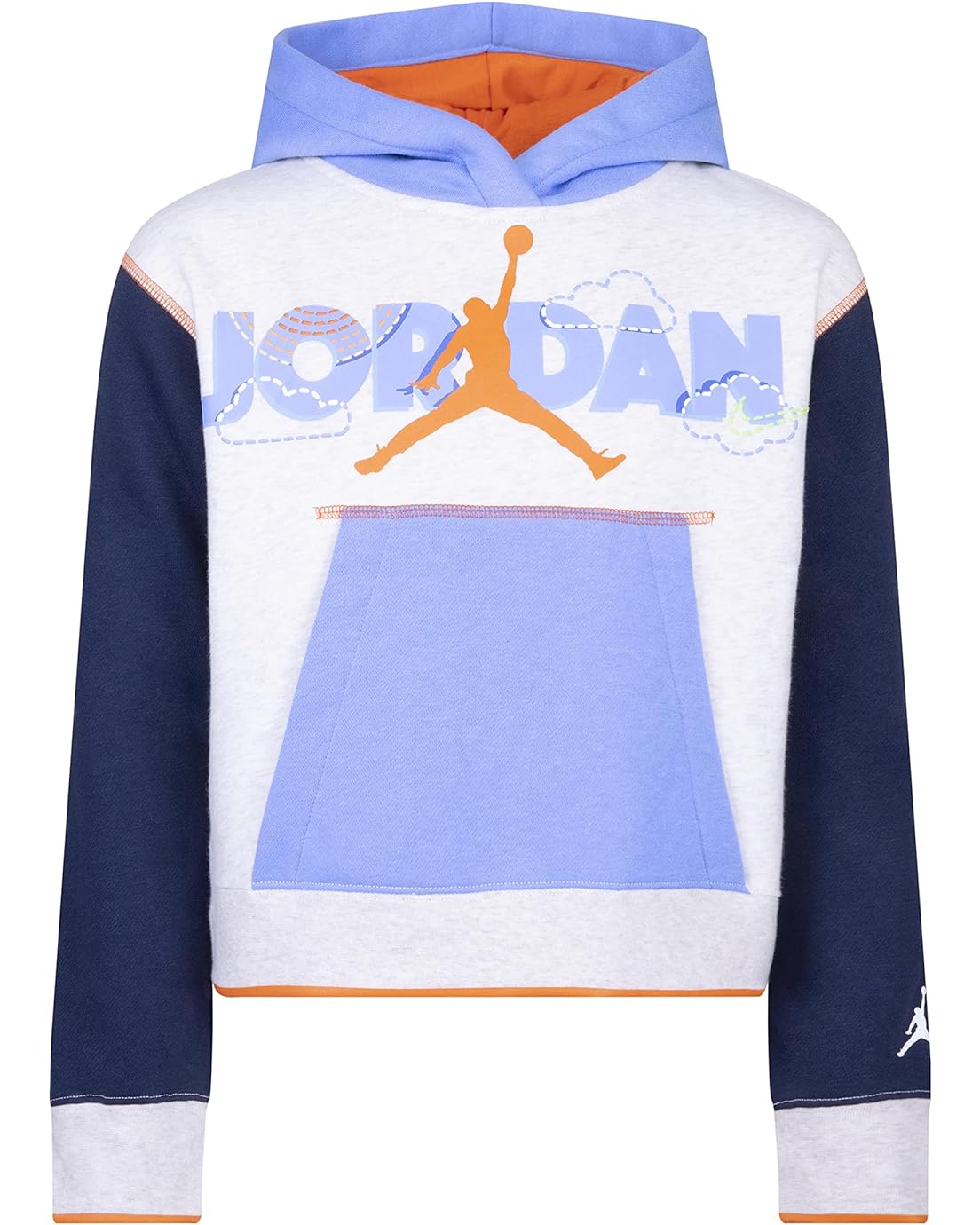  Jordan Kids Backyard Adventure Boxy Sweatshirt (Little Kids/Big Kids)