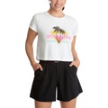 Juicy Couture Cropped Graphic Tee