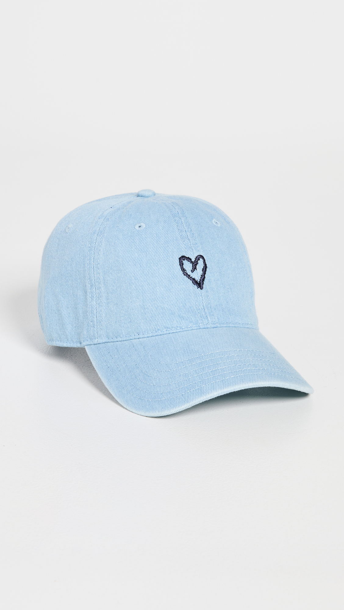 Kerri Rosenthal Sketch Heart Baseball Hat