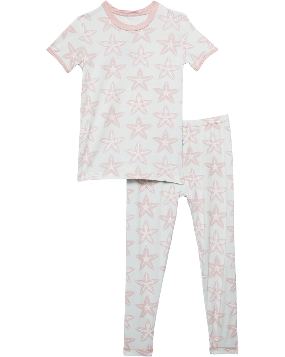  Kickee Pants Kids Short Sleeve Pajama Set (Toddler/Little Kids)