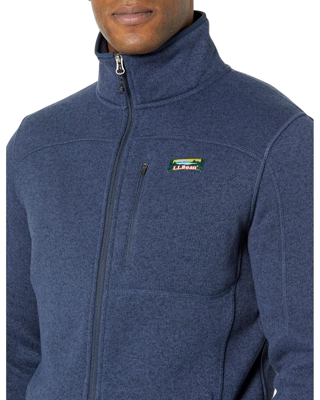  L.L.Bean Sweater Fleece Full Zip Jacket - Tall