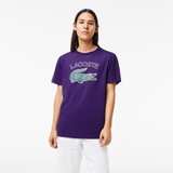 Lacoste Mens SPORT Crocodile Print Jersey T-Shirt