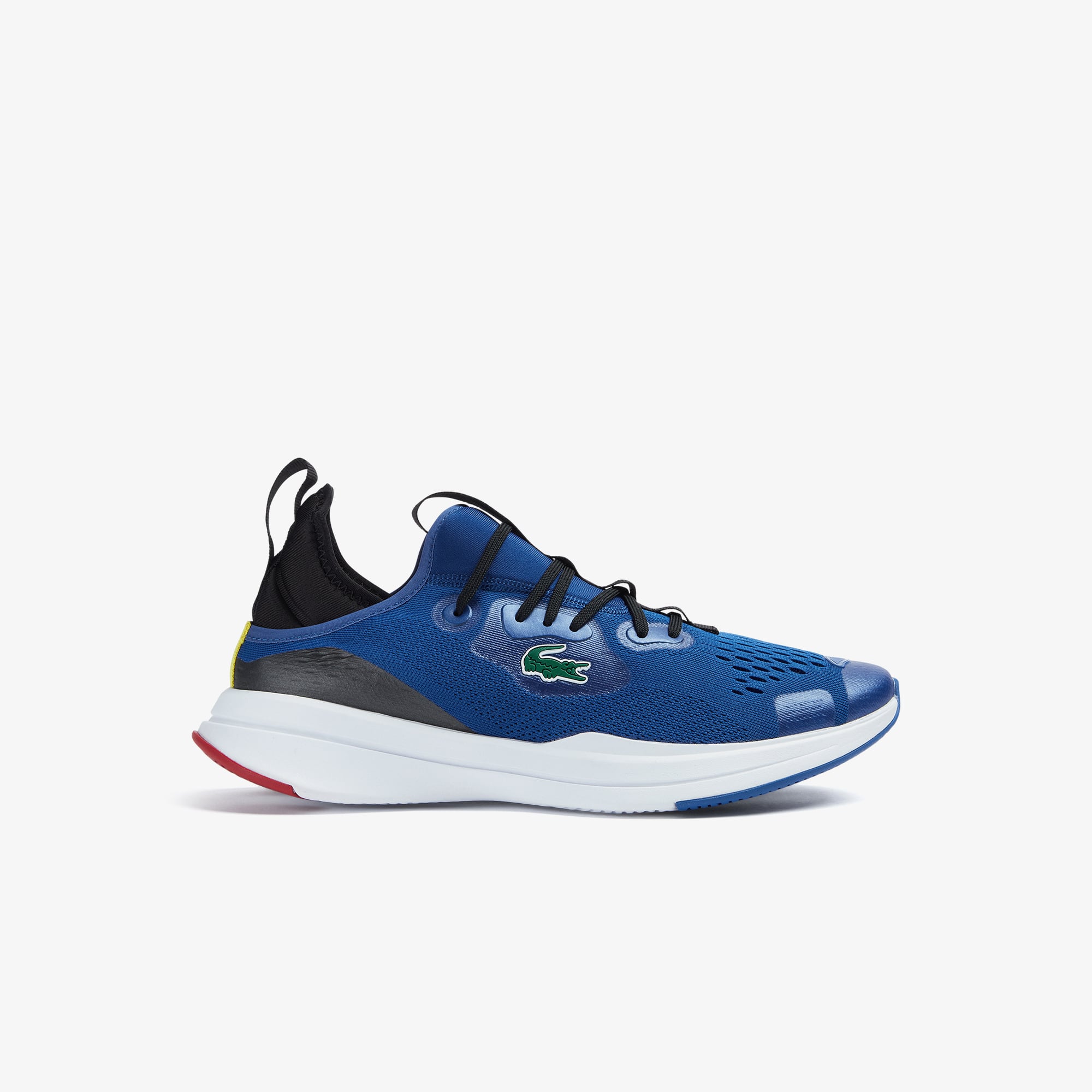 Mens Lacoste Run Spin Comfort Textile Color Contrast Sneakers