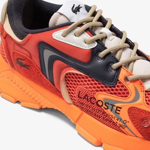 라코스테 Lacoste Mens L003 Neo Textile Sneakers