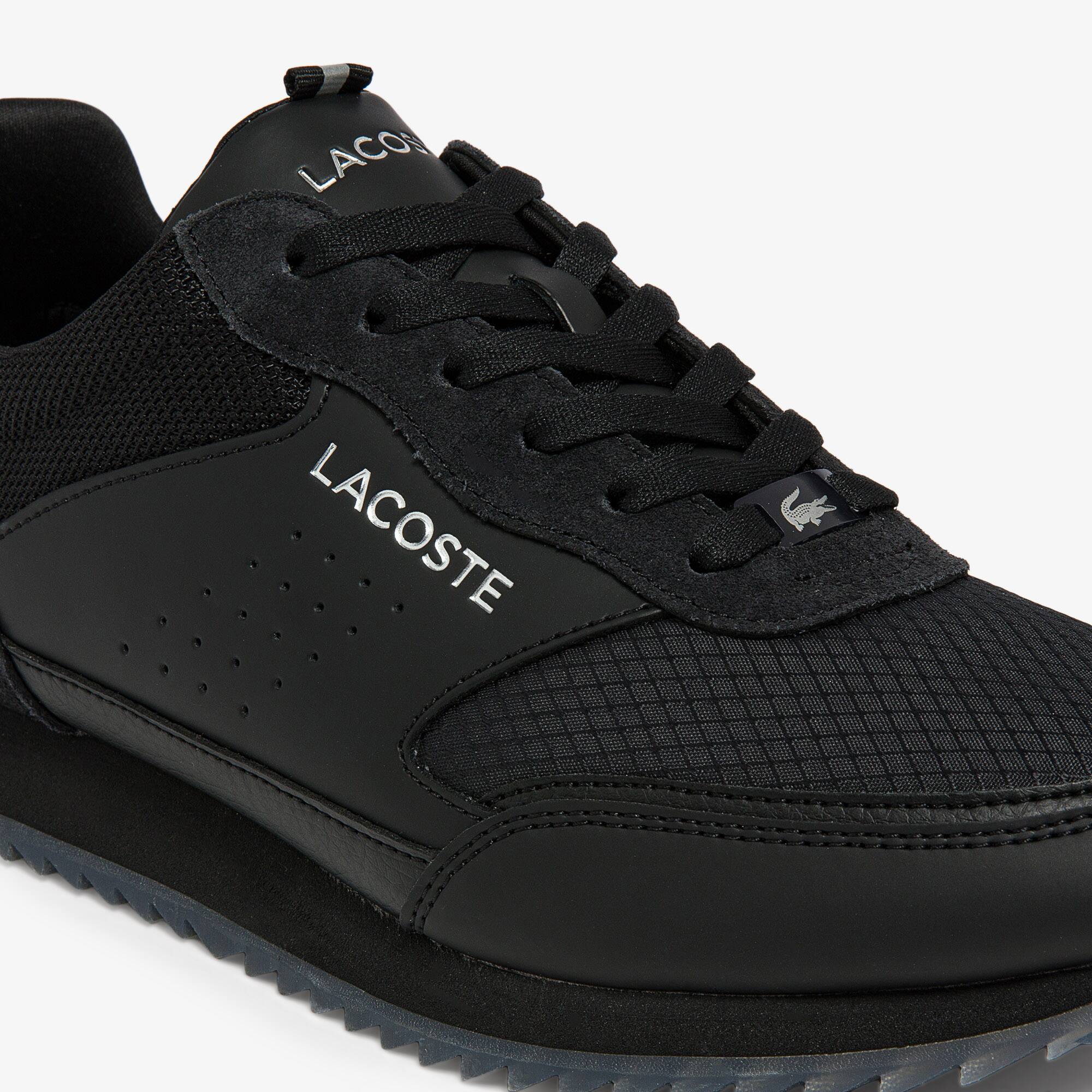 라코스테 Lacoste Mens Partner Luxe Textile Sneakers