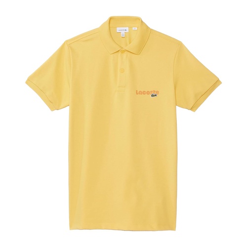 라코스테 Lacoste Kids Short Sleeve Polo Shirt (Little Kid/Toddler/Big Kid)