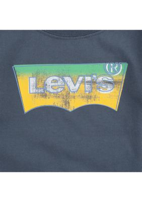 리바이스 Boys 4-7 Gradient Batwing Graphic T-Shirt