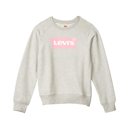 리바이스 Levis Kids Crew Neck Sweatshirt (Big Kids)