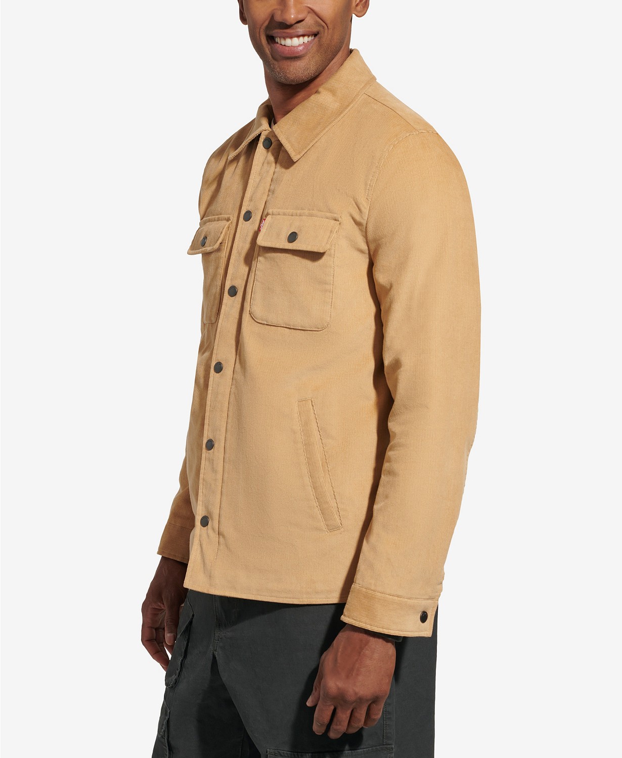 리바이스 Mens Corduroy Shirt Jacket