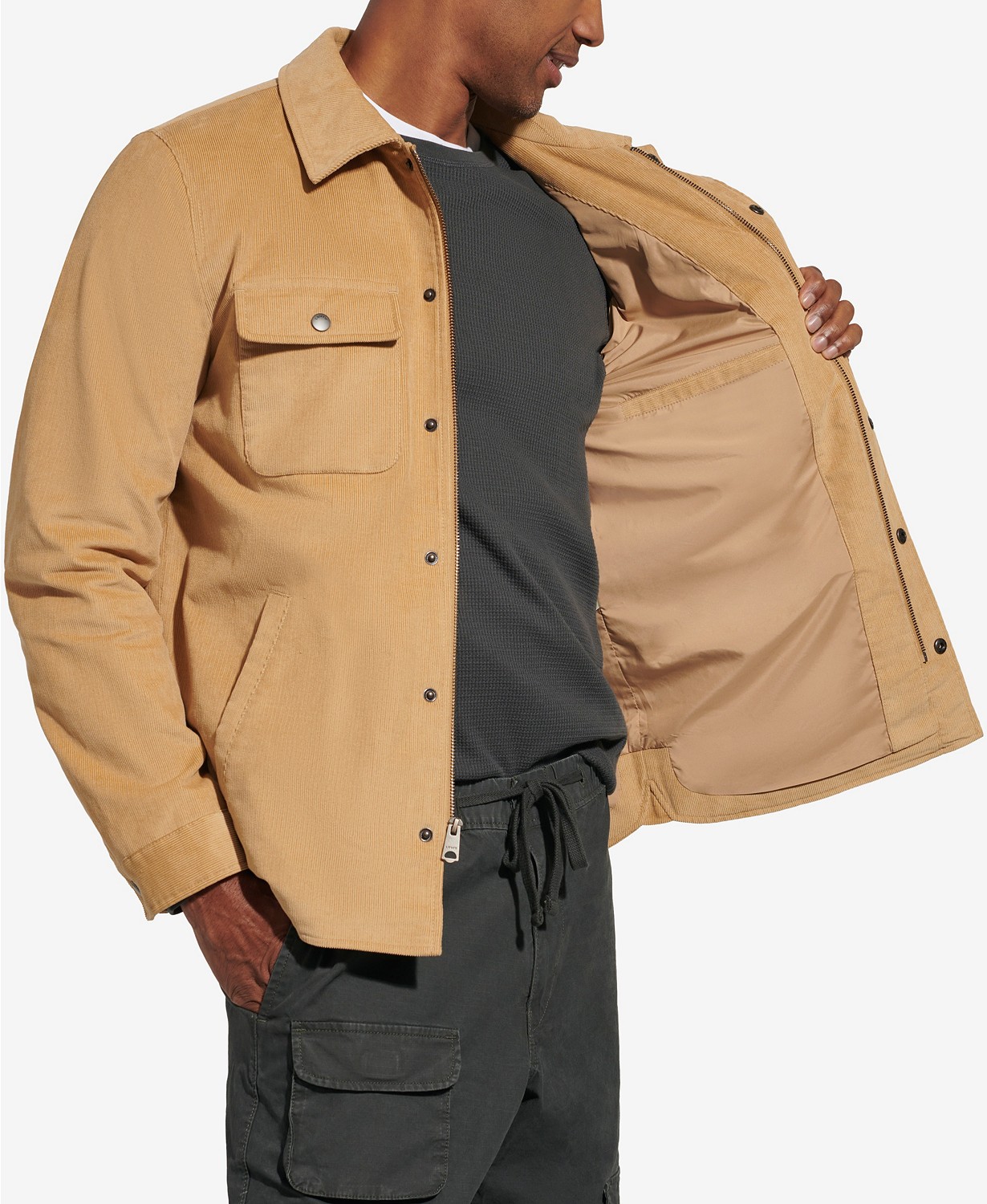리바이스 Mens Corduroy Shirt Jacket