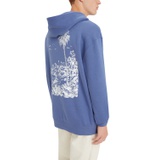 Mens Relaxed-Fit Palm Tree Graphic Hoodie