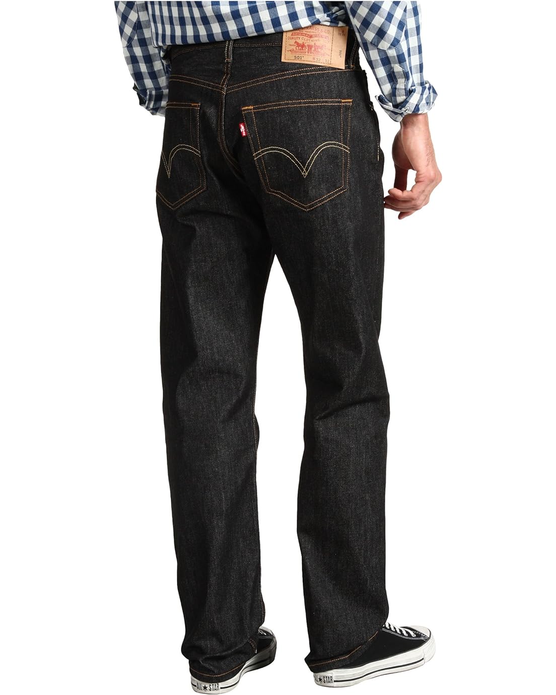 리바이스 Levis Mens 501 Original Shrink-to-Fit Jeans